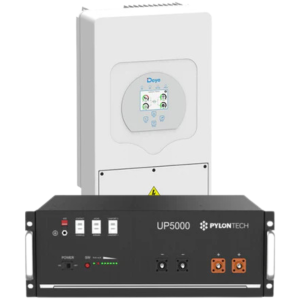 Deye 5kW Solar Inverter + Pylontech UP5000 Lithium-Ion Battery Bundle