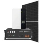 5kw Growatt Inverter + Pylontech Lithium Ion 4.8kW UP5000 Battery + 6 x 420W New Solar panels